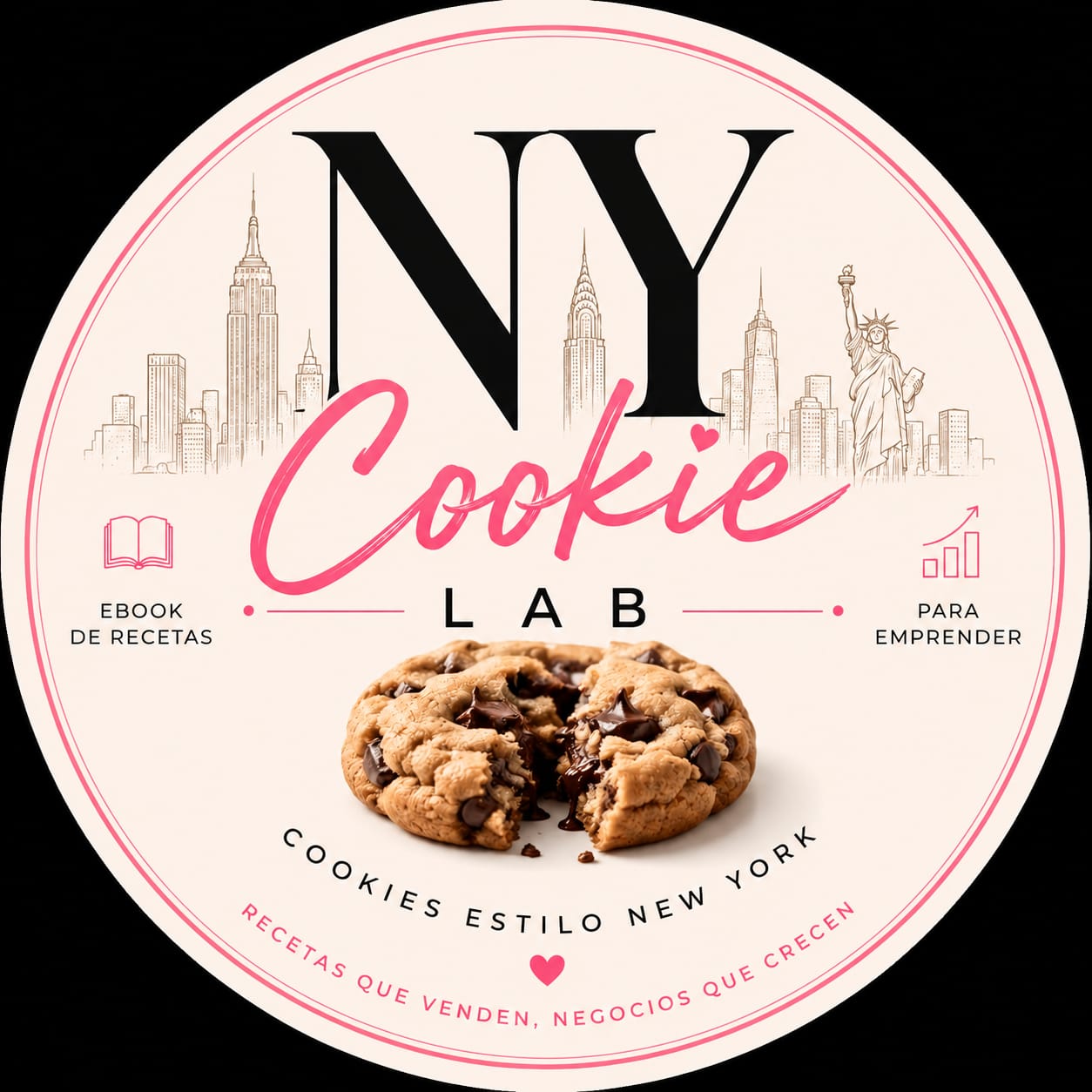 Cookies Estilo New York🍪 | Ebook Digital para Emprender desde Casa